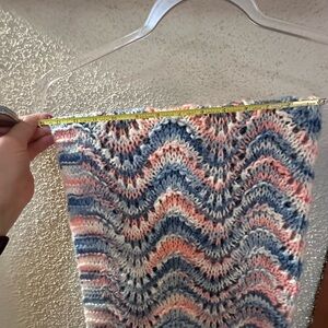 Cozy Multicolor Knit Throw Blanket